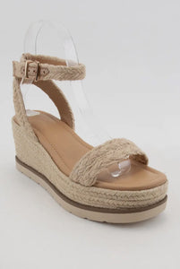 Platform Jute Espadrille Wedge