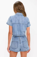 Show Me Your Mumu Monroe Skort in Stratosphere Denim