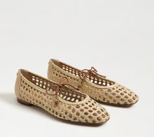 Sam Edelman Marcie Ballet Flat in Bleached Beechwood Weave
