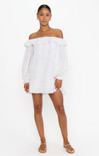 Show Me Your Mumu Meadow Mini Dress in Cream Voile Trim