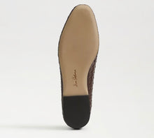 Sam Edelman Ruthie Woven Ballet Flat in Terazzo Brown Leather