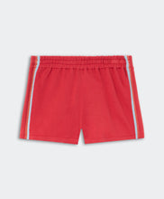 Guest In Residence Cashmere Blend Runner Short in Scarlet