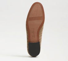 Sam Edelman Loraine Bit Loafer in Honey Multi Tweed Fabric