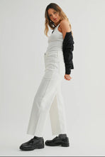 Just Black Denim Off White Utility Pocket Jean