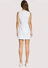 Lost + Wonder Luciana Mini Dress in White/Navy