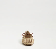 Sam Edelman Marcie Ballet Flat in Bleached Beechwood Weave