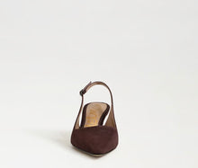 Sam Edelman Bianka Slingback Pump in Cafe Noir Suede