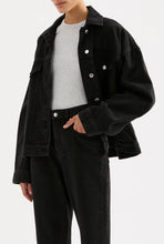 Nude Lucy Washed Black Denim Jacket