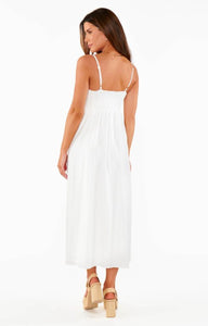 Show Me Your Mumu White Linen Dress