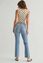 Just Black Denim Light Wash Slimmed Cropped Bootcut