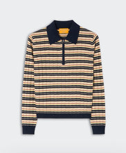 Guest In Residence Track Polo in Midnight Combo