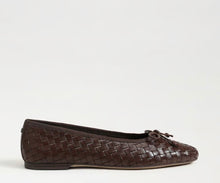 Sam Edelman Ruthie Woven Ballet Flat in Terazzo Brown Leather