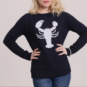 White Lobster Sweater