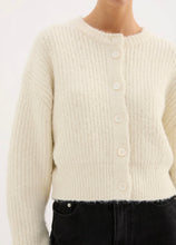 Nude Lucy Newton Cropped Cardigan in Ivory