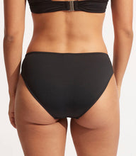 Seafolly Black Bandeau Twist Bikini