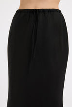 Nude Lucy Black Amani Linen Skirt