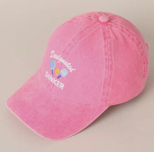 Designated Dinker Baseball Cap Pink