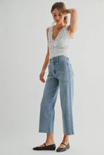 Just Black Denim Light Wash Utility Pocket Denim