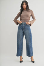 Just Black Denim Dark Wash Barrel Twist Jean