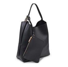Urban Expressions Black Zelda Hobo Shoulder Bag