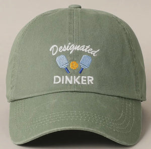 Designated Dinker Baseball Cap Sage