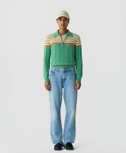 Guest In Residence Cashmere Track Polo in Highland Combo
