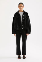 Nude Lucy Washed Black Denim Jacket