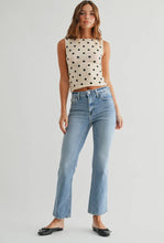 Just Black Denim Light Wash Slimmed Cropped Bootcut