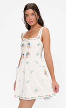 Show Me Your Mumu Demi Mini Dress in Wild Meadow Embroidery