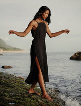 The Handloom Siesta Black Dress