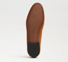Sam Edelman Loraine Unlined Loafer in Honey Bourbon Nubuck Suede