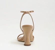 Sam Edelman Junie Strappy Sandal in Sienna Tan Patent Leather