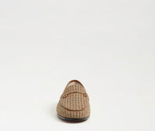 Sam Edelman Loraine Bit Loafer in Honey Multi Tweed Fabric