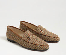 Sam Edelman Loraine Bit Loafer in Honey Multi Tweed Fabric