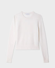 White + Warren Cashmere Soft White Classic Crew