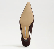 Sam Edelman Bianka Slingback Pump in Cafe Noir Suede