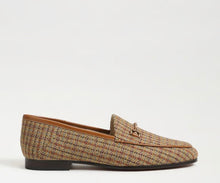 Sam Edelman Loraine Bit Loafer in Honey Multi Tweed Fabric