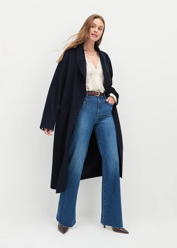 Favorite Daughter Navy Luca Coat