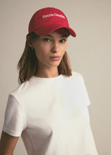 Favorite Daughter Red Classic Logo Baseball Hat