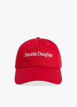 Favorite Daughter Red Classic Logo Baseball Hat