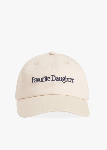 Favorite Daughter Khaki Classic Logo Baseball Hat