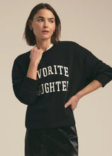 Favorite Daughter Black Collegiate Sweatshirt