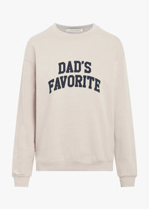 Favorite Daughter Heather Oatmeal Dad’s Favorite Sweatshirt