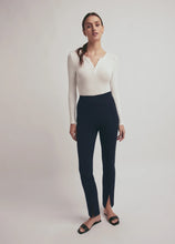 Favorite Daughter White Henley Ribbed Long Sleeve