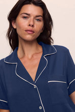 Eberjey Gisele Navy Relaxed Short PJ Set