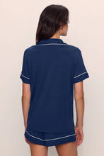 Eberjey Gisele Navy Relaxed Short PJ Set