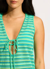 Seafolly Calypso Blue Green Mini Cover Up