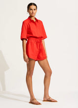 Seafolly Flame Red Playsuit Romper