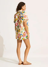 Seafolly Postcard Print Camp Shirt