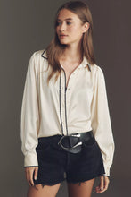 Hutch Ivory Kodie Top Silky Blouse